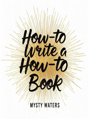 cover image of How-to write a how-to book